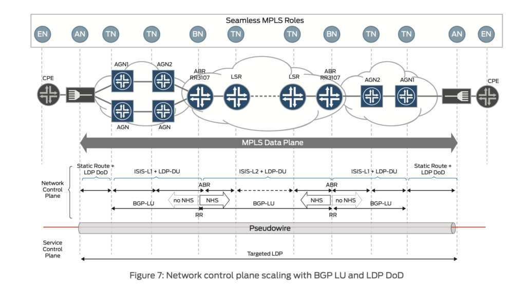 Seamless MPLS Control Plane